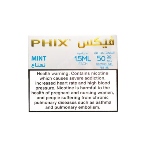 PHIX Pods – Mint Flavor (Pack of 4)